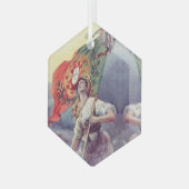 Portugiesische Volkskunst Ornament Aus Glas (Vorderseite Links)