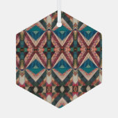 Portugiesische Volkskunst Ornament Aus Glas (Rückseite)