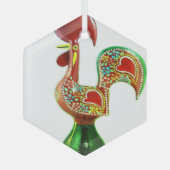 Portugiesische Volkskunst Ornament Aus Glas (Vorderseite)