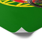 Portugiesische Volkskunst Poster (Ecke)