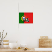 Portugiesische Volkskunst Poster (Küche)