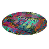 Portugiesische Volkskunst Schneidebrett (Ecke)