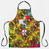 Portugiesische Volkskunst Schürze (Vorderseite)