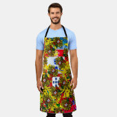 Portugiesische Volkskunst Schürze (Getragen)