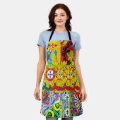 Portugiesische Volkskunst Schürze (Getragen)