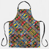 Portugiesische Volkskunst Schürze (Vorderseite)