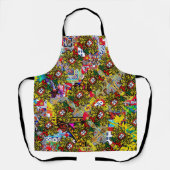 Portugiesische Volkskunst Schürze (Vorderseite)