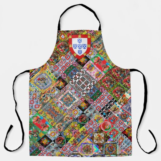 Portugiesische Volkskunst Schürze (Vorderseite)
