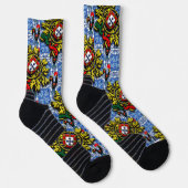 Portugiesische Volkskunst Socken (Rechts)