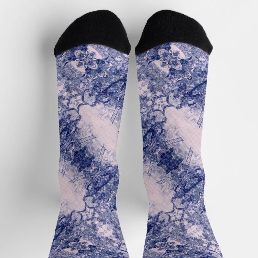 Portugiesische Volkskunst Socken (Oben)