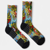 Portugiesische Volkskunst Socken (Rechts)
