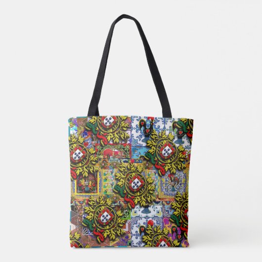 Portugiesische Volkskunst Tasche (Rückseite)