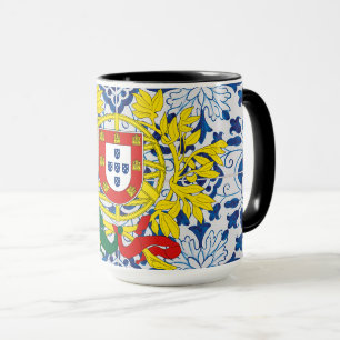 Portugiesische Volkskunst Tasse