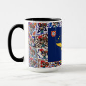 Portugiesische Volkskunst Tasse (Links)