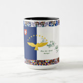 Portugiesische Volkskunst Tasse (Zentrum)