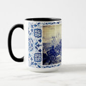 Portugiesische Volkskunst-Tasse Tasse (Links)