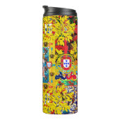 Portugiesische Volkskunst Thermosbecher (Nach rechts gedreht)