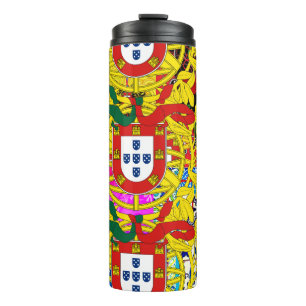 Portugiesische Volkskunst Thermosbecher