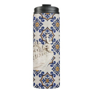 Portugiesische Volkskunst Thermosbecher