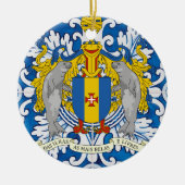 Portugiesische Volksmusik auf Madeira Keramik Ornament (Vorne)