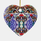 Portugiesische Volksmusik Keramik Ornament (Hinten)