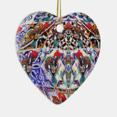 Portugiesische Volksmusik Keramik Ornament (Rechts)