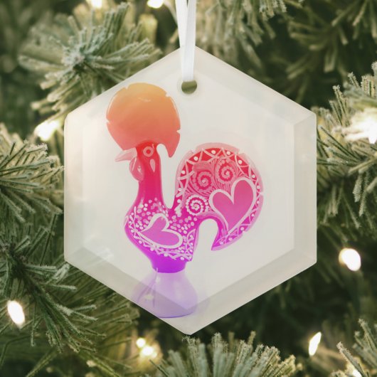 Portugiesische Volksmusik Ornament Aus Glas (Insitu)