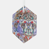 Portugiesische Volksmusik Ornament Aus Glas (Vorderseite Links)