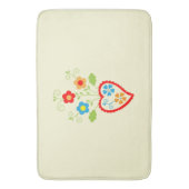 Portugiesische Volksromantik Badematte (Vorderseite Vertikal)