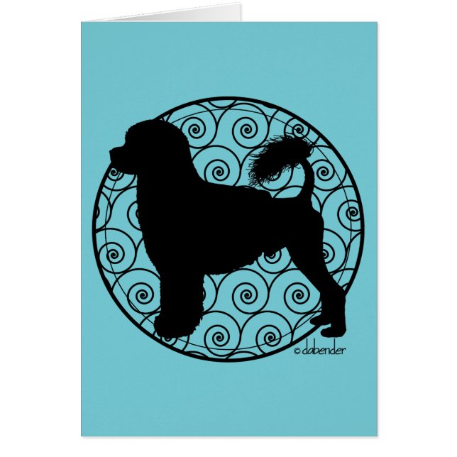 Portugiesische Wasser-Hundelöwe-Wellen (Vorne)