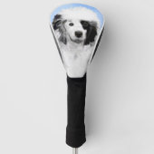 Portugiesische Wasser-Hundemalerei - ursprüngliche Golf Headcover (Vorderseite)