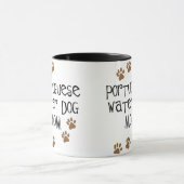 Portugiesische Wasser-HundeMama Tasse (Zentrum)