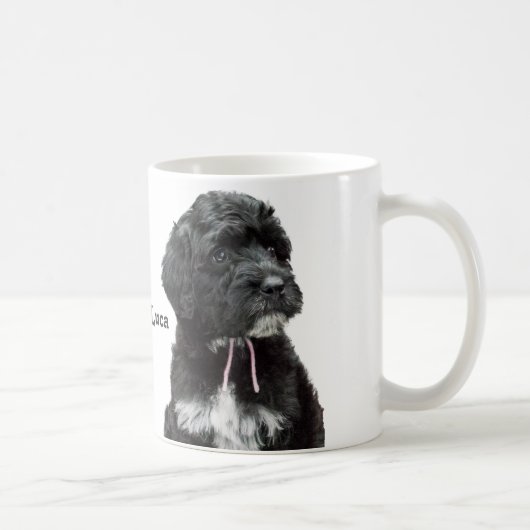 Portugiesische Wasser-Hundewelpen-Tasse Tasse (Rechts)