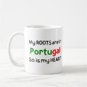 Portugiesische Wurzeln Kaffeetasse (Links)