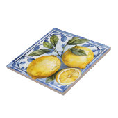 Portugiesische Zitrone Mediterran  Fliese (Seite)