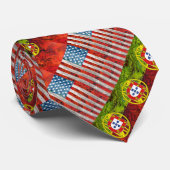 Portugiesischer Amerikaner Neck Tie Krawatte (Gerollt)