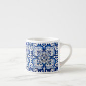 Portugiesischer Azulejo Pattern Trinkbehälter Espressotasse (Rechts)