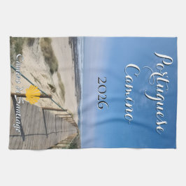 Portugiesischer Camino 2026 Geschirrtuch