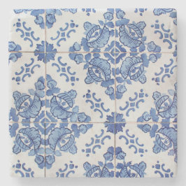 Portugiesischer Fliesen-Marmor-Stein-Untersetzer Steinuntersetzer