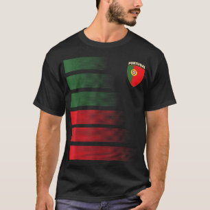 Portugiesischer Fußball Jersey Portugal Fußball Po T-Shirt