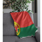 Portugiesischer Fußballspieler anpassbar Fleecedecke