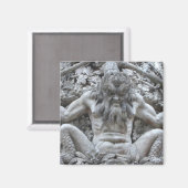 Portugiesischer Gargoyle ~ Magnet (Vorderseite/Rückseite)