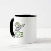 Portugiesischer Grüner Beret Skull Paratrooper Tasse (Vorderseite Links)