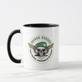 Portugiesischer Grüner Beret Skull Paratrooper Tasse