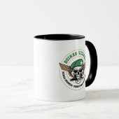 Portugiesischer Grüner Beret Skull Paratrooper Tasse (VorderseiteRechts)
