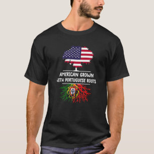 Portugiesischer Hafen von amerikanischem Anbau - R T-Shirt