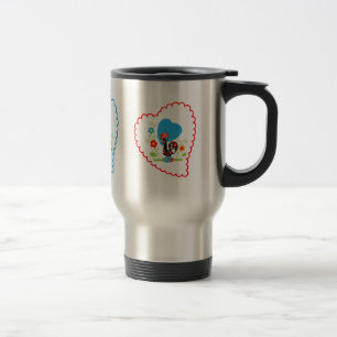 Portugiesischer Hahn der Glück-Reise-Tasse Reisebecher