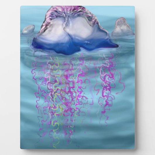 Portugiesischer Kriegsmann Fotoplatte (Vorderseite)