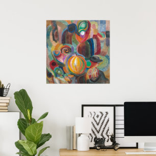 Portugiesischer Markt Sonia Delaunay Poster