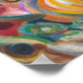 portugiesischer Markt | Sonia Delaunay| Poster (Ecke)